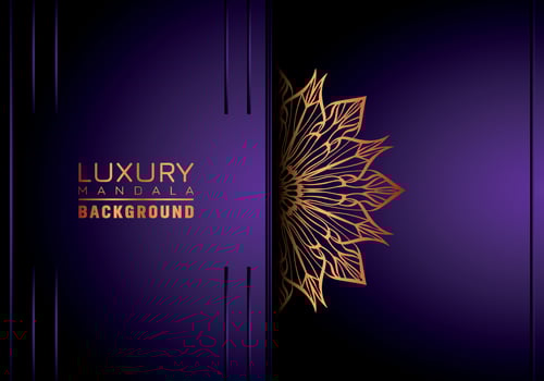 Luxury mandala background ornamental, arabesque style With Golden Arabesque Pattern Style. Decorative Mandala Ornament For Print, Brochure, Banner, Cover, Poster, Invitation Card vector