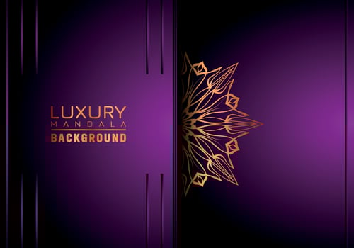 Luxury mandala background ornamental, arabesque style With Golden Arabesque Pattern Style. Decorative Mandala Ornament For Print, Brochure, Banner, Cover, Poster, Invitation Card vector