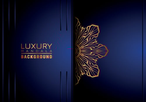 Luxury mandala background ornamental, arabesque style With Golden Arabesque Pattern Style. Decorative Mandala Ornament For Print, Brochure, Banner, Cover, Poster, Invitation Card vector