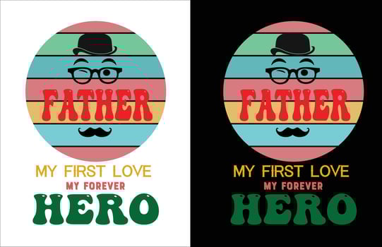 Dad t shirt design , Father t shirt design vector