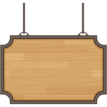 wooden sign frame board background png