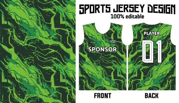 vector sport jersey background design