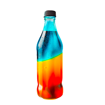 AI generative cola png transparent