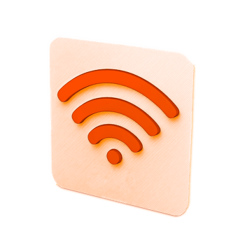 Wifi icon wireless internet sign illustration png