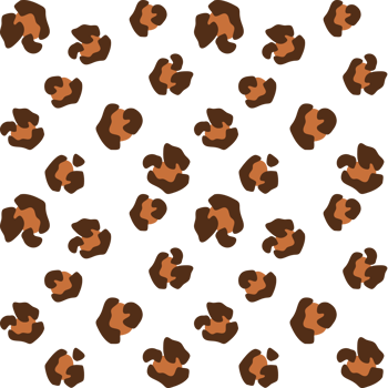 Leopard Pattern Seamless Background PNG