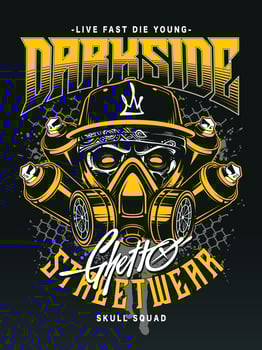 Darkside Ghetto Streetwear vector