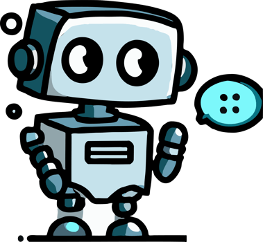 Talking robot png graphic clipart design