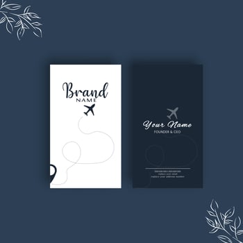 Modern Business Card Design Template vector