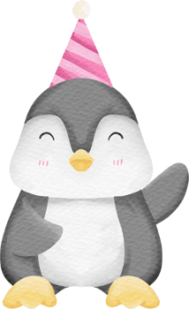 watercolor cute animal character png
