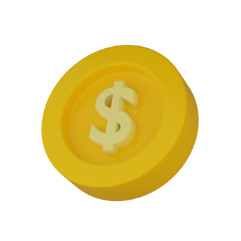gold coin 3d icon. png