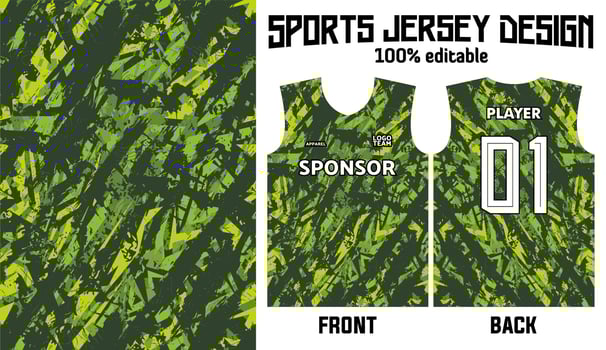 vector sport jersey background design