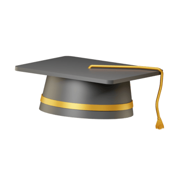 3D Icon Graduation png