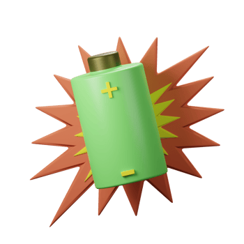 3D Battery Energy png