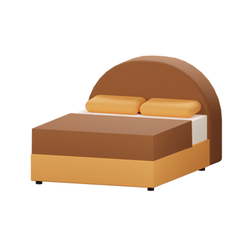 3D Bed Icon png