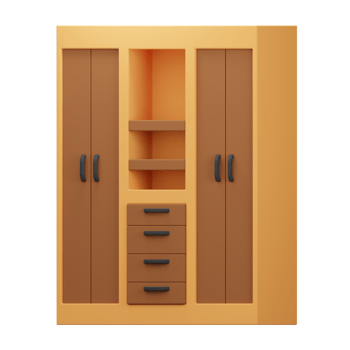 3D cupboard Icon png