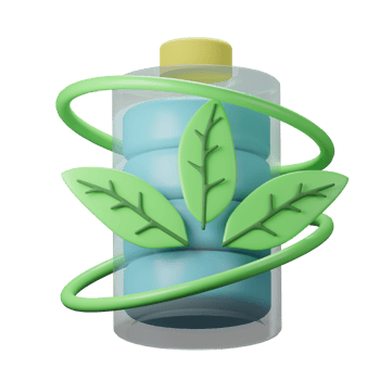 3D eco Energy Icon png