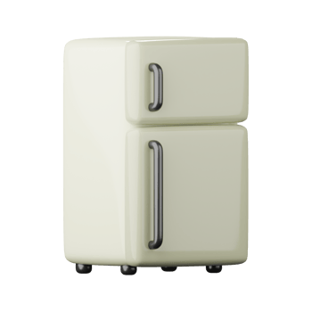 3D Fridge Icon png