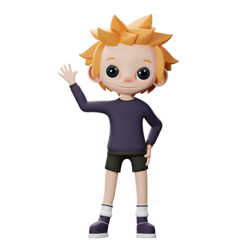3D friendly male Icon png