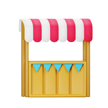 3D Food Court Icon png