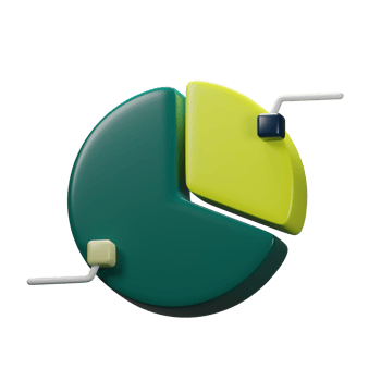 3D Pie Graph Icon png