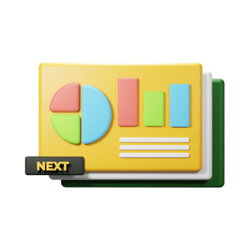 3D icon chart Presentation png