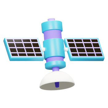 3D Satelite Icon png