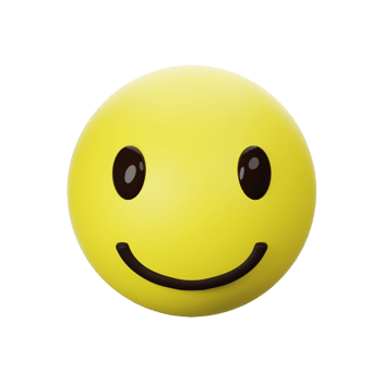 3D Smile Icon png