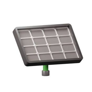 3D Solar Panel Icon png