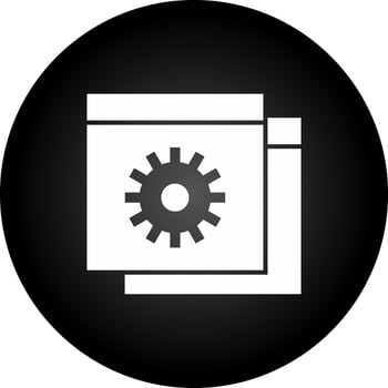 Website Settings Vector Icon