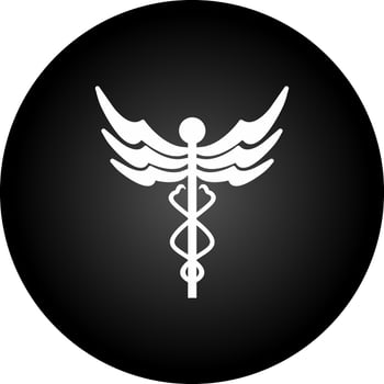 Caduceus Vector Icon