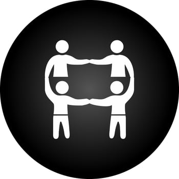 Team Work Vector Icon