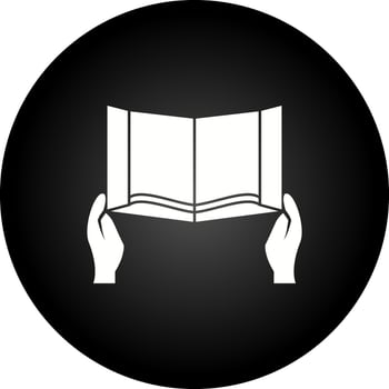 Reading Holy Book Vector Icon