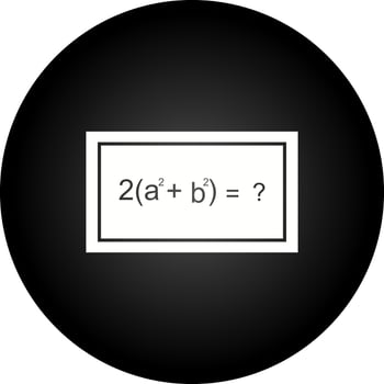 Solving Formula Vector Icon