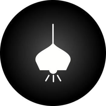 Overhead Light Vector Icon