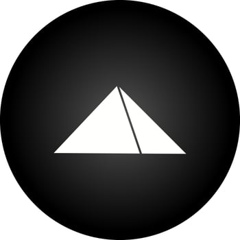 Pyramid Vector Icon