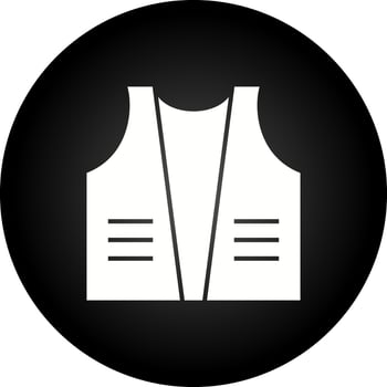 Construction Jacket Vector Icon
