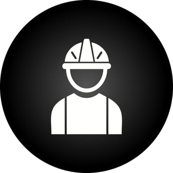 Construction Worker Vector Icon