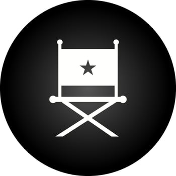 Director Chair Vector Icon