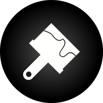 Paint Brush Vector Icon