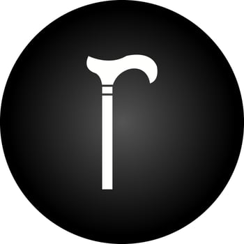 Walking Stack Vector Icon