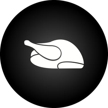 Roasted Vector Icon