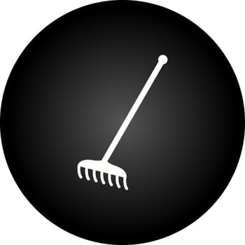 Rake Vector Icon