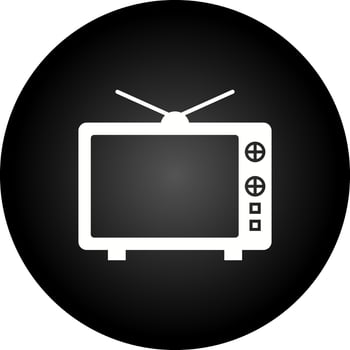 Television Vector Icon