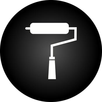 Paint Roller Vector Icon