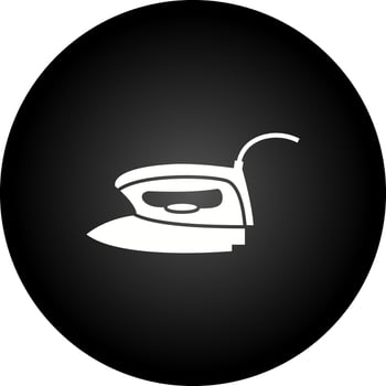 Electric Iron Vector Icon