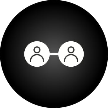 Social Circle Vector Icon