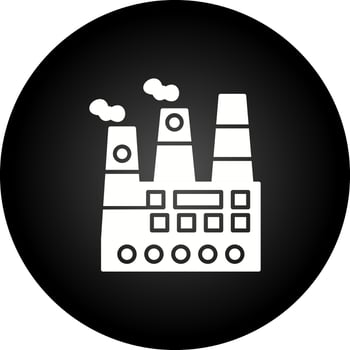 Factory Vector Icon