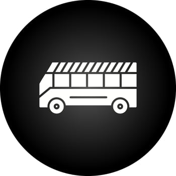 School Bus Vector Icon