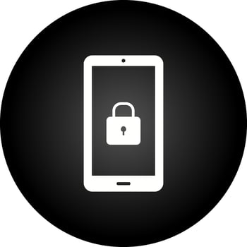 Secure Device Vector Icon