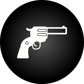 Revolver Vector Icon